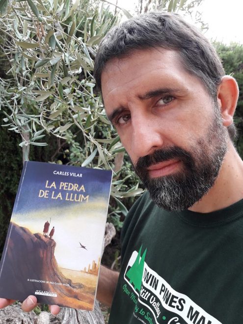 Carles Vilar, autor de La Pedra de la Llum